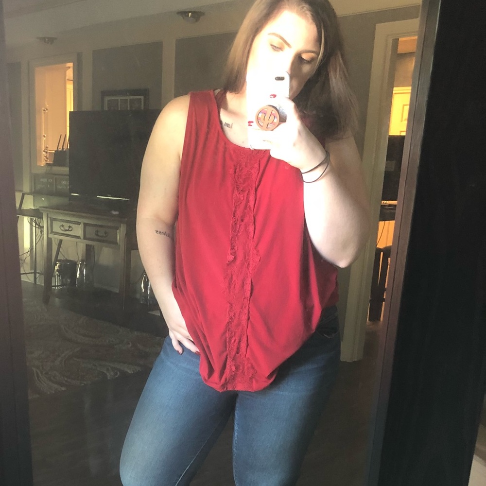 Red Blouse